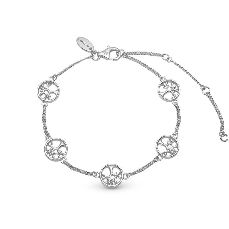 Tree of Life armbånd i sølv fra Christina Jewelry & Watches